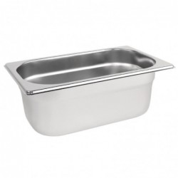 Bac Gastronorme inox GN 1/4 100mm Vogue K819 Vogue