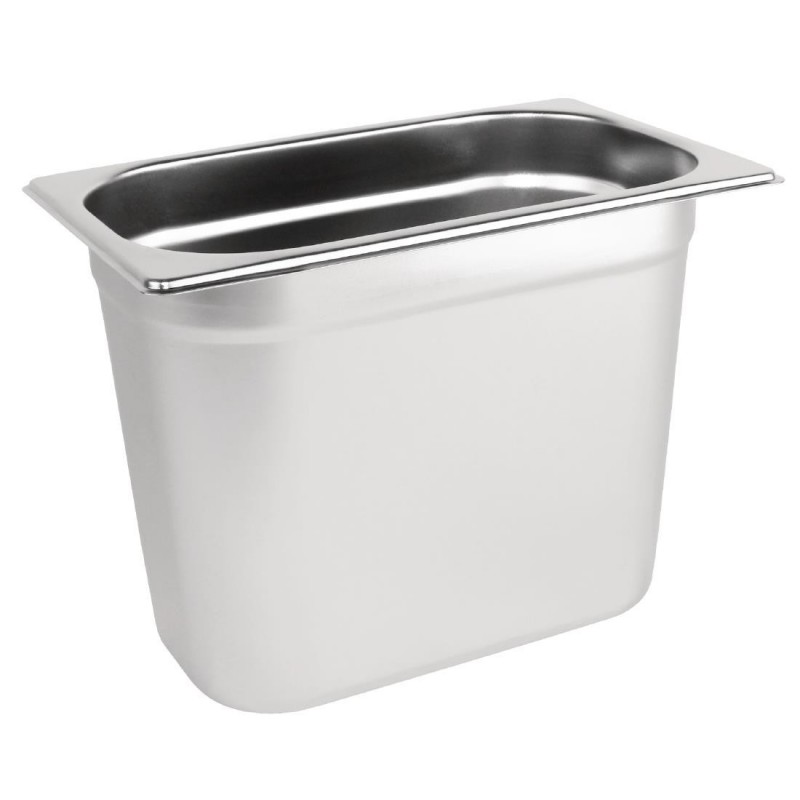 Bac Gastronorme inox GN 1/4 200mm Vogue K823 Vogue Bac Gastronorme inox GN 1/4 200mm Vogue K823 Vogue