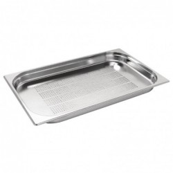 Bac Gastronorme inox perforé GN 1/1 40mm Vogue K839 Vogue