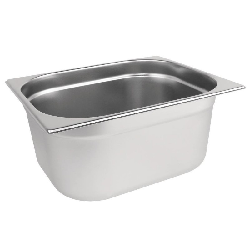 Bac Gastronorme inox GN 1/2 150mm Vogue K930 Vogue Bac Gastronorme inox GN 1/2 150mm Vogue K930 Vogue