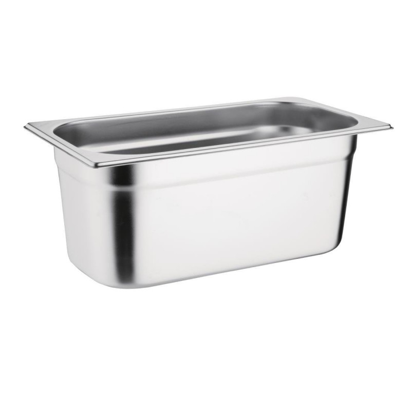 Bac Gastronorme inox GN 1/3 100mm Vogue K933 Vogue Bac Gastronorme inox GN 1/3 100mm Vogue K933 Vogue