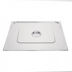 Couvercle GN 2/1 inox double Vogue K939 Vogue