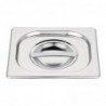 Couvercle GN 1/6 inox Vogue K993 Vogue