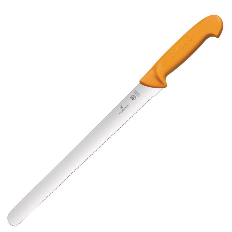 Couteau à trancher à lame dentée Swibo 255mm L110 Swibo Couteau à trancher à lame dentée Swibo 255mm L110 Swibo