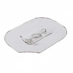 Couvercle transparent en SAN avec encoche pour saladiers Dalebrook 1