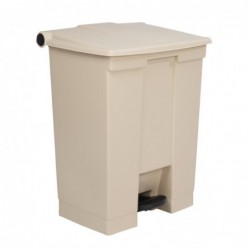 Conteneur à pédale Rubbermaid Step-On beige 68L L374 Rubbermaid