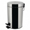 Poubelle à pédale en acier inoxydable 3L L427 Bolero