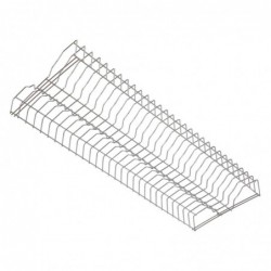 Support inox pour assiettes Vogue 915 mm L441 Vogue