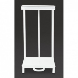 Support sacs poubelle Jantex blanc L548 Jantex