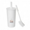 Brosse WC et support blancs Jantex  L569 Jantex