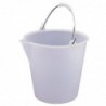 Seau en plastique très résistant Jantex blanc 12L L571 Jantex