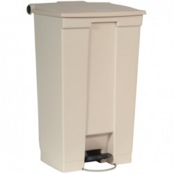 Conteneur à pédale Rubbermaid Step-On beige 87L L630 Rubbermaid