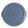 Couvercle pour collecteur Rubbermaid Brute gris 37