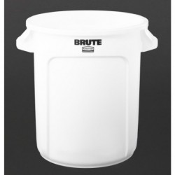 Collecteur Rubbermaid Brute blanc 37
