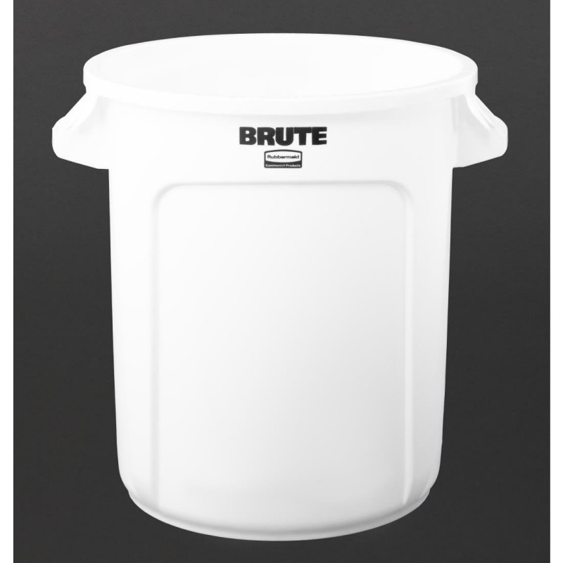 Collecteur Rubbermaid Brute blanc 37 Collecteur Rubbermaid Brute blanc 37