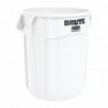 Collecteur Rubbermaid Brute blanc 76L L652 Brute