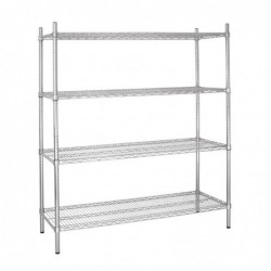 Etagère modulaire Vogue 4 niveaux 457mm L939 Vogue