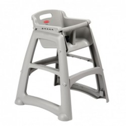 Chaise haute empilable platine Rubbermaid M959 Rubbermaid