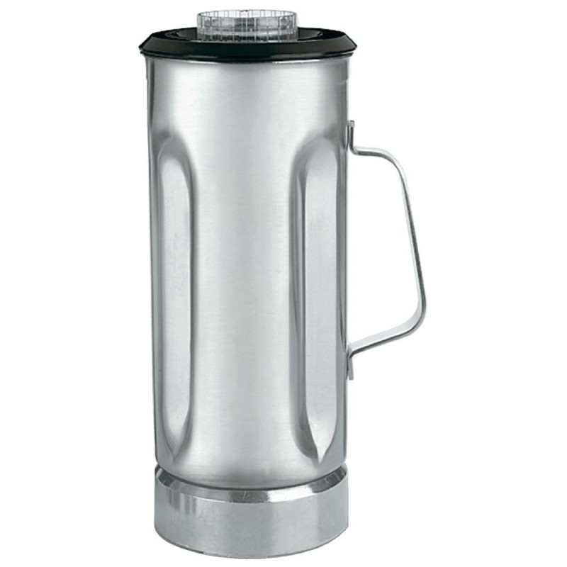 Récipient inox 2L avec lame et couvercle CAC31 Waring ref 032590 N203 Waring Récipient inox 2L avec lame et couvercle CAC31 Waring ref 032590 N203 Waring
