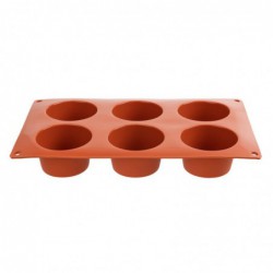 Plaque 6 muffins en silicone Pavoni Formaflex N933 Pavoni