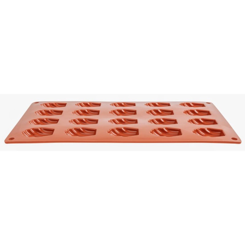 Plaque 20 mini-madeleines en silicone Pavoni Formaflex N939 Pavoni Plaque 20 mini-madeleines en silicone Pavoni Formaflex N939 Pavoni