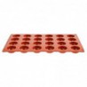 Plaque 24 pomponnettes en silicone Pavoni Formaflex N940 Pavoni