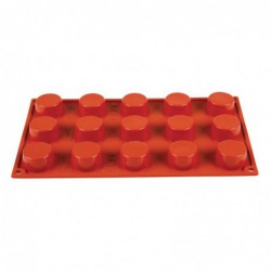 Plaque 15 petits-fours en silicone Pavoni Formaflex N945 Pavoni