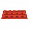 Plaque 15 petits-fours en silicone Pavoni Formaflex N945 Pavoni