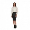 Chemisiers femme blancs B&C Heritage LSL taille XS  O3202-XS Sans Marque