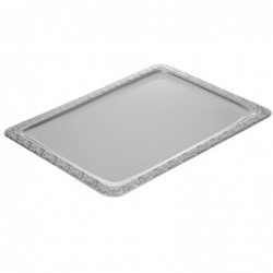 Plateau de service rectangulaire inox APS 420 x 310mm P005 APS