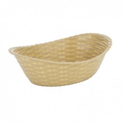 Panier ovale en polypropylène Olympia Kristallon P017 Olympia