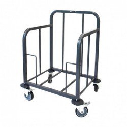 Chariot porte-plateaux en acier Craven pour 100 plateaux P102 Craven