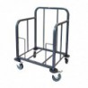 Chariot porte-plateaux en acier Craven pour 100 plateaux P102 Craven