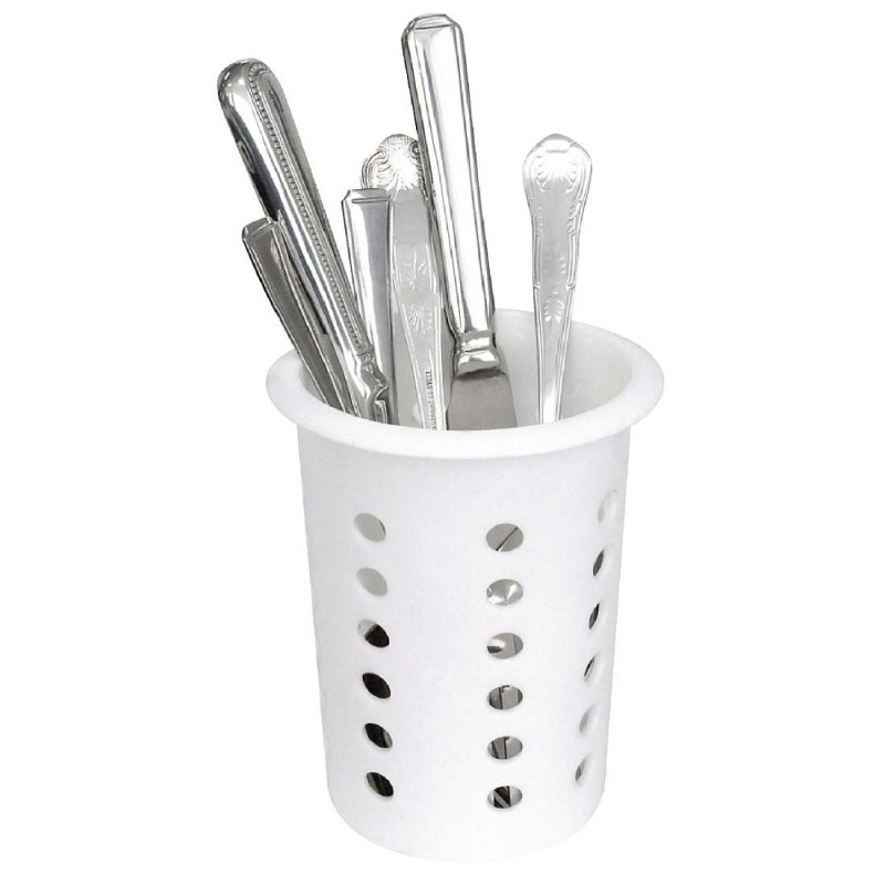 Bac à couverts rond en plastique P176 Sans Marque Bac à couverts rond en plastique P176 Sans Marque