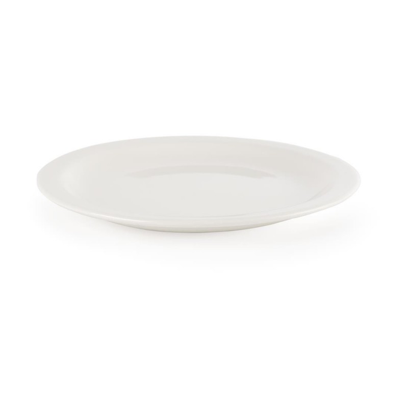 Assiettes Nova Churchill Whiteware 203mm (lot de 24) P274 Churchill Assiettes Nova Churchill Whiteware 203mm (lot de 24) P274 Churchill