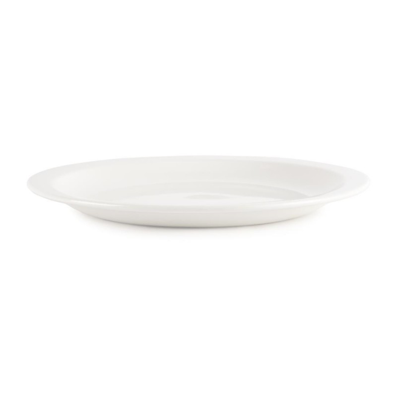 Assiettes Nova Churchill Whiteware 254mm (lot de 24) P276 Churchill Assiettes Nova Churchill Whiteware 254mm (lot de 24) P276 Churchill