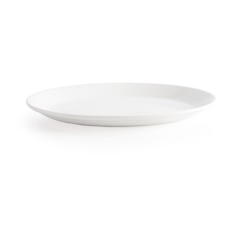 Plateaux ovales blancs Churchill Whiteware 305mm (lot de 12) P292 Churchill Plateaux ovales blancs Churchill Whiteware 305mm (lot de 12) P292 Churchill
