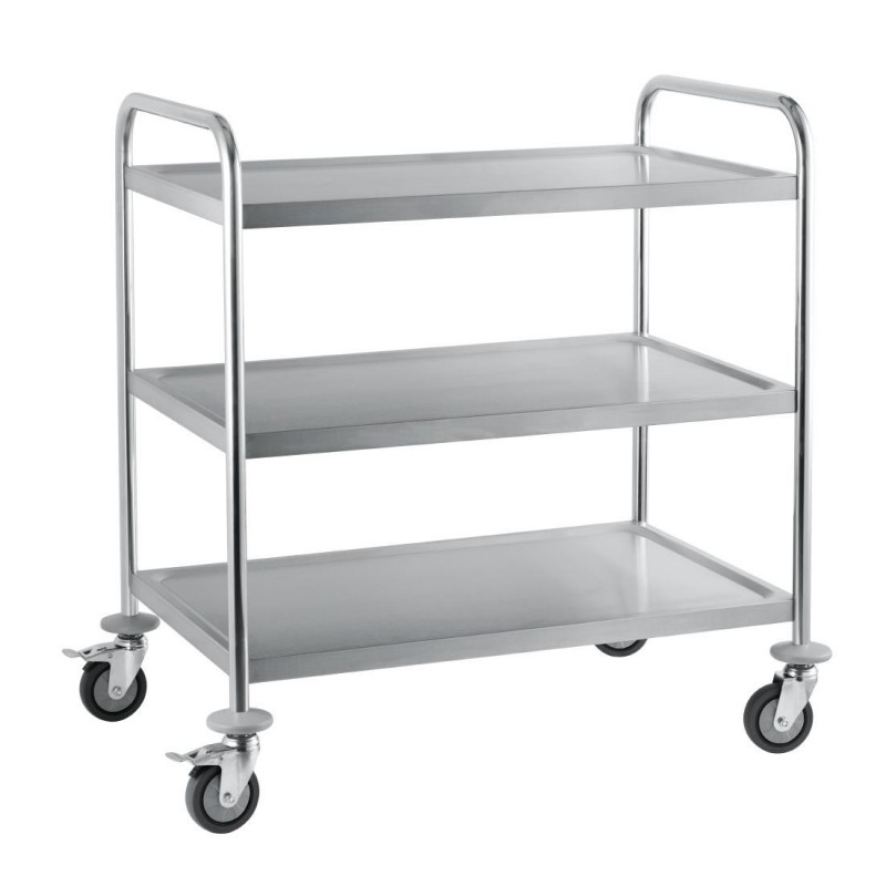 Chariot de débarrassage inox 3 niveaux Craven P479 Craven Chariot de débarrassage inox 3 niveaux Craven P479 Craven