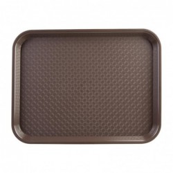 Plateau self-service Olympia Kristallon 305 x 415mm marron P503 Olympia