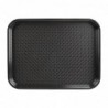 Plateau self-service Olympia Kristallon noir 450 x 350mm P507 Olympia