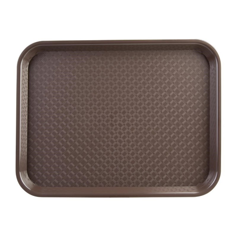 Plateau self-service Olympia Kristallon marron 450 x 350mm P509 Olympia