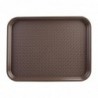 Plateau self-service Olympia Kristallon marron 450 x 350mm P509 Olympia