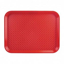 Plateau self-service Olympia Kristallon rouge 450 x 350mm P510 Olympia