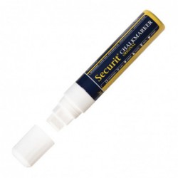 Marqueur craie Securit 15mm blanc P538 Securit