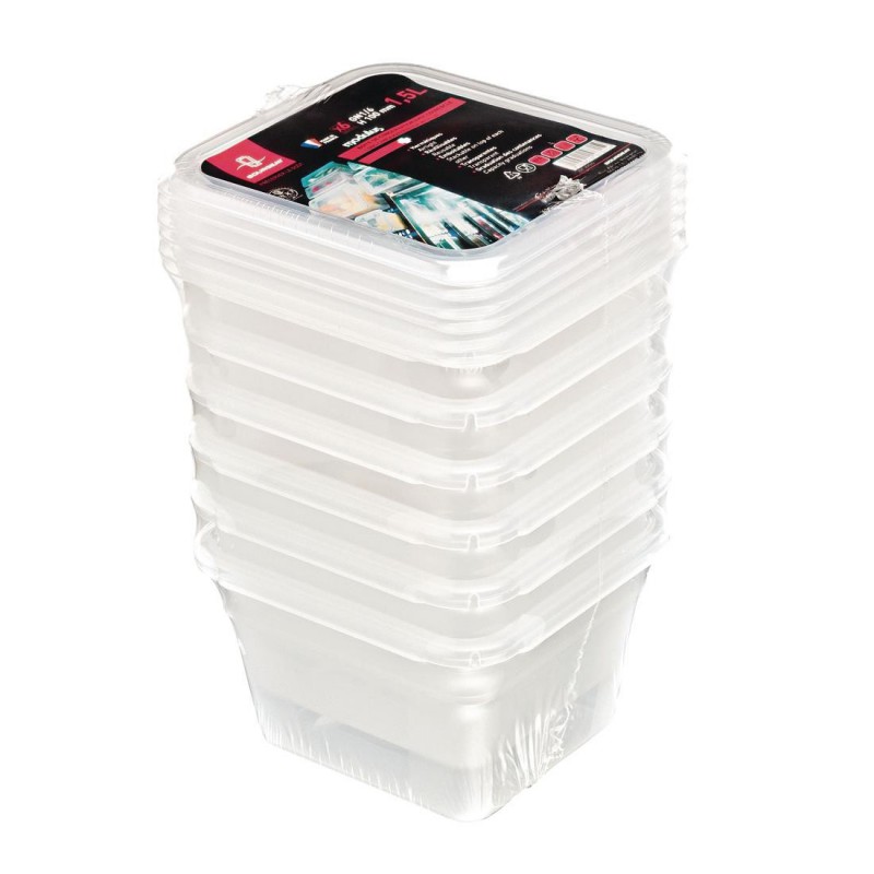 Boîte de stockage GN1/6 Matfer Bourgeat Modulus utilisation intensive 2L (Lot de 6) P616 Matfer Bourgeat Boîte de stockage GN1/6 Matfer Bourgeat Modulus utilisation intensive 2L (Lot de 6) P616 Matfer Bourgeat