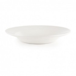 Assiette à pâtes blanche Churchill (Lot de 12) P617 Churchill