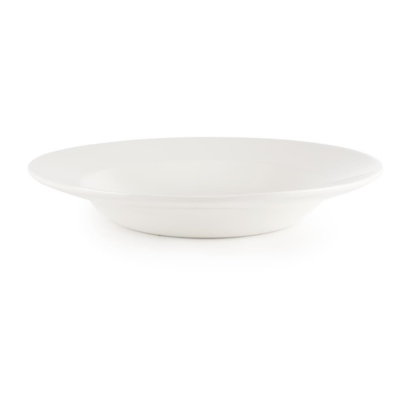 Assiette à pâtes blanche Churchill (Lot de 12) P617 Churchill Assiette à pâtes blanche Churchill (Lot de 12) P617 Churchill