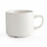 Tasses à thé Maple empilables blanches Churchill Whiteware 200ml (lot de 24) P740 Churchill