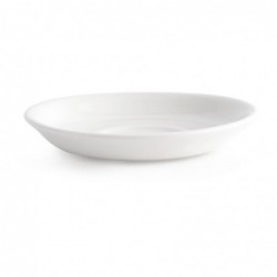 Soucoupes Churchill Plain Whiteware 114mm (Lot de 24) P881 Churchill