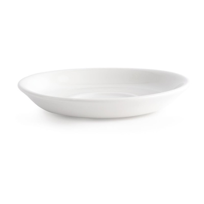 Soucoupes Churchill Plain Whiteware 114mm (Lot de 24) P881 Churchill Soucoupes Churchill Plain Whiteware 114mm (Lot de 24) P881 Churchill
